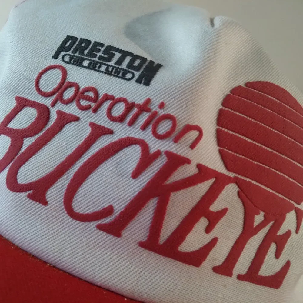 Vintage Preston Trucking 151 Line Operation Buckeye Snap Back Trucker Hat